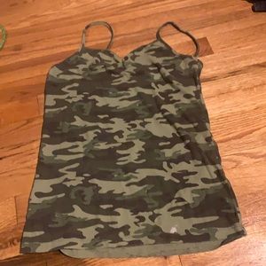 Camo tank top